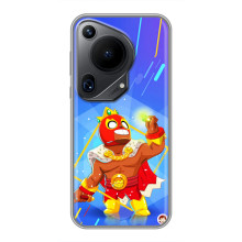 Чехол (ТПУ) с героями Бравл Старс на Huawei Pura 70 Ultra