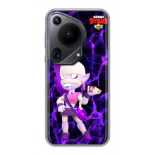 Чехол (ТПУ) с героями Бравл Старс на Huawei Pura 70 Ultra – Эмз