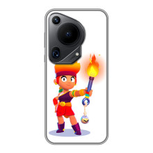 Чехол (ТПУ) с героями Бравл Старс на Huawei Pura 70 Ultra – Пенни