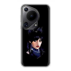 Чохли Венсдей на Huawei Pura 70 Ultra Уенсдей (AlphaPrint)