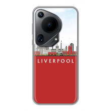 Чехол с картинкой ФК Ливерпуль на ХUAWEI Пура 70 Альтра – Город Liverpool