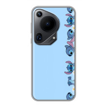 Чехол с принтом Стич на Huawei Pura 70 Ultra (Стич фон)