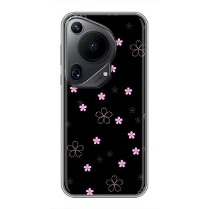 Чохол з розовим принтом для Huawei Pura 70 Ultra