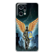 Чехол с украинским воином на Huawei Pura 70 Ultra – Крылатый воин