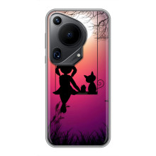 Девчачий Чехол для Huawei Pura 70 Ultra – На качели