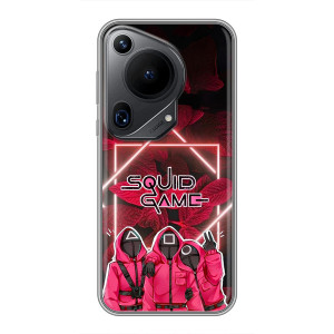 Чехол Гра в кальмара для Huawei Pura 70 Ultra