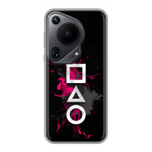 Чехол Гра в кальмара для Huawei Pura 70 Ultra