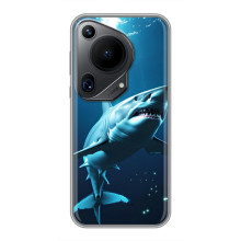 Чехол с картинкой «Хищники» для Huawei Pura 70 Ultra – Акула