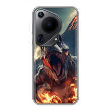 Чехол с картинкой «Хищники» для Huawei Pura 70 Ultra – Динозавр