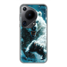 Чехол с картинкой «Хищники» для Huawei Pura 70 Ultra – Медведь