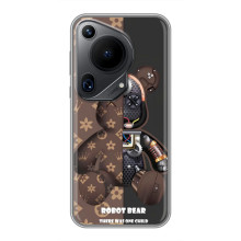 Крутые Чехлы Луи Виттон для Huawei Pura 70 Ultra (AlphaPrint) (Медведь Луи Витон)