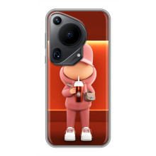 Крутые Чехлы Луи Виттон для Huawei Pura 70 Ultra (AlphaPrint) (С Кофе)