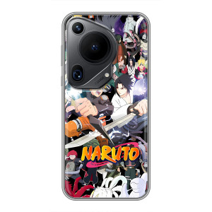 Купить Чехлы на телефон с принтом Anime для Huawei Pura 70 Ultra – Наруто постер