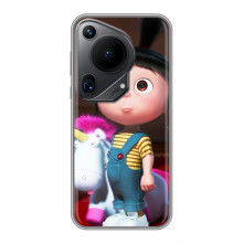 Мультяшный принт на Чехол для Хuawei Пура 70 Ультра