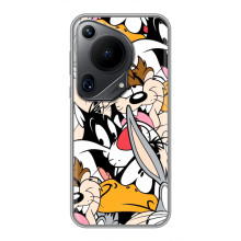 Популярные Чехлы с картинками для Гуавей Пура 70 ультра (Looney Tunes)