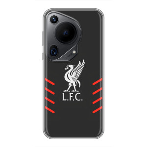 Силиконовые Чехлы принт Футбол на Huawei Pura 70 Ultra – Эмблема Liverpool