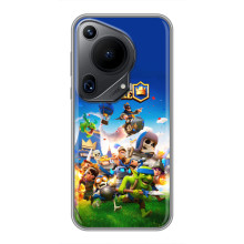 Силиконовый Чехол (атрибутика Клеш Роял) для Huawei Pura 70 Ultra