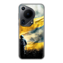 Силиконовый Чехол (атрибутика Клеш Роял) для Huawei Pura 70 Ultra – Война