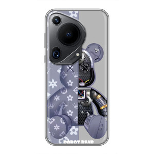 Силіконовий чохол для Huawei Pura 70 Ultra – Ведмідь Louis Vuitton