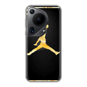Силиконовый Чехол Nike Air Jordan на Хuawei Пура 70 Ультра – Джордан 23
