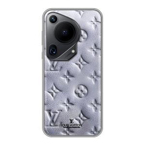 Текстурний Чохол Louis Vuitton для Гуауай Пора 70 Ьlтpа – Білий ЛВ