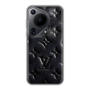 Текстурний Чохол Louis Vuitton для Гуауай Пора 70 Ьlтpа – Чорний ЛВ