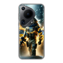 Украинские, патриотические Чехлы для Гуавей Пура 70 ультра (ЛЕВ ЗСУ)