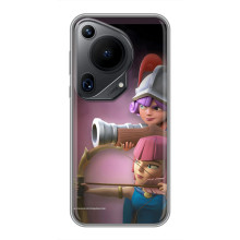 Чехол з героями Клеш Рояль для Huawei Pura 70 Ultra – Три мушкетёра