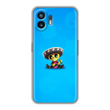Бампер (ТПУ) с принтом Brawl Stars на Гуавей Пура 70 – Поко