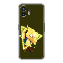 Бампер (ТПУ) с принтом Brawl Stars на Гуавей Пура 70