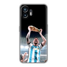 Чехлы Лео Месси Аргентина для Huawei Pura 70 (Счастливый Месси)