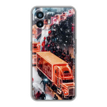 Чехлы на Новый Год Huawei Pura 70 – Кока Кола