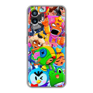 Чехлы Brawl Stars для Huawei Pura 70 (AlphaPrint)