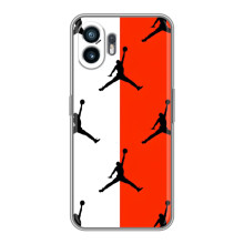 Чохли для Huawei Pura 70 - з картинкою JORDAN (AlphaPrint) (Лого Джордан)