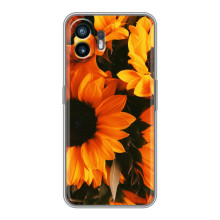 Чехлы с картинкой Подсолнухов для Гуавей Пура 70 (подсолнухи)