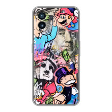 Чохли з крутими принтами для Huawei Pura 70 - (PREMIUMPrint) (Monopoly man)