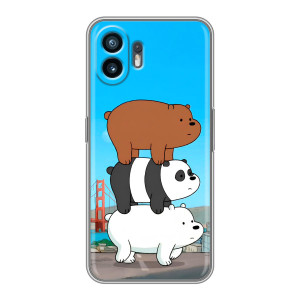 Чехлы с Пандами на Huawei Pura 70 – Друзья