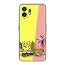 Чехлы с Патриком на Huawei Pura 70 (Звонок)