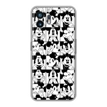 Чехлы с принтом Микки Маус на Huawei Pura 70 (Коллаж Микки Маус)