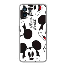 Чехлы с принтом Микки Маус на Huawei Pura 70 (Мордочка Маус)