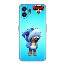 Чехол для Huawei Pura 70 Бравл Старс (VPrint) – Леон акула