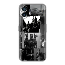 Чехол ДОБЕРМАН для Huawei Pura 70 (Коллаж Доберман)