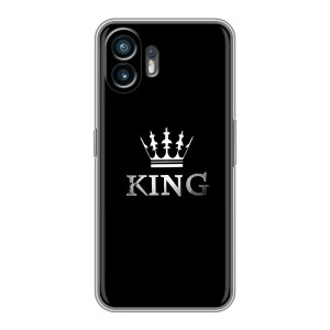 Чохол (Корона на чорному фоні) для HUAWEI Pura 70 – KING