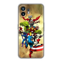 Чохол МАРВЕЛ для Хуавей Пура 70 (AlphaPrint) (Герої Марвел)