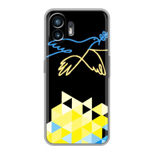 Чехол на Huawei Pura 70 Украинский дизайн (Мир для Украины)