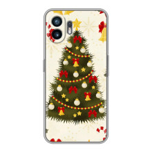 Чехол Новогодняя Елка на Huawei Pura 70 (Новогодний принт)