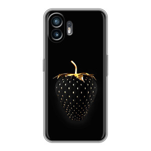 Чехол с изображением  вкусной еды для Huawei Pura 70 – Чёрная клубника
