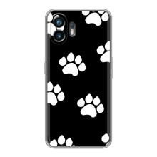 Бампер для Huawei Pura 70 с картинкой "Песики" – Следы собак