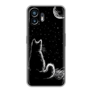 Чохол з принтом для Huawei Pura 70 (AlphaPrint) Модні коти