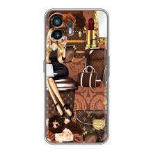 Чехол Стиль Louis Vuitton на Huawei Pura 70 (Мода Луи Виттон)